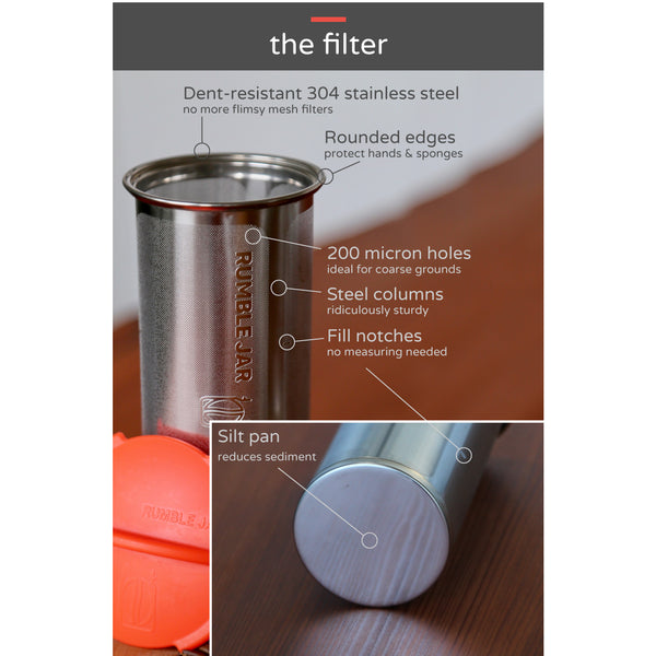 Rumble Jar: Quart size, includes Mason jar