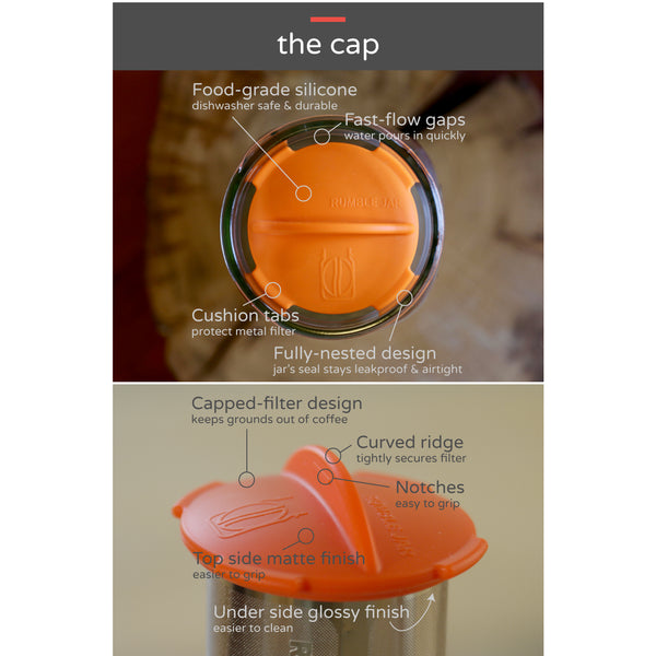 Rumble Jar: Quart size, includes Mason jar