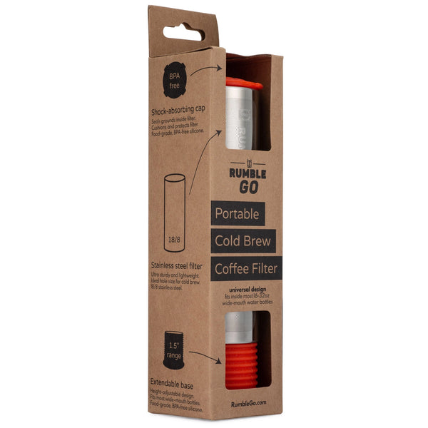 Rumble Go: Portable Cold Brew Coffee Maker