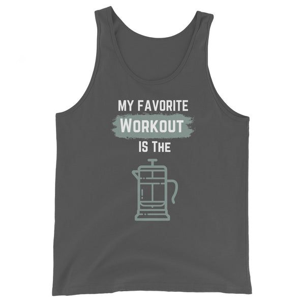 French Press Unisex Tank Top