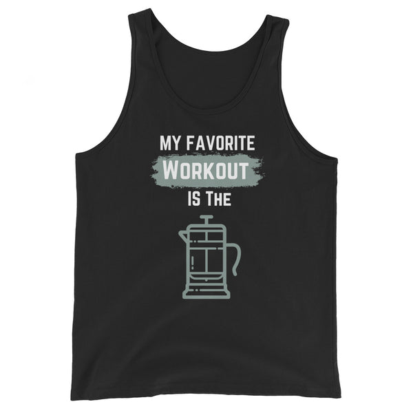 French Press Unisex Tank Top