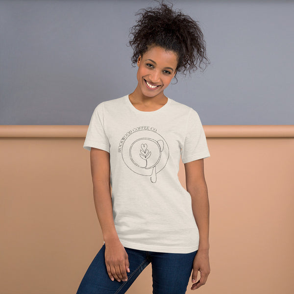 Minimalist Latte Art T-Shirt