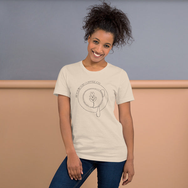 Minimalist Latte Art T-Shirt