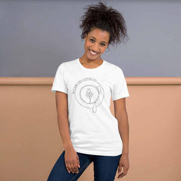 Minimalist Latte Art T-Shirt