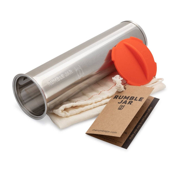 Rumble Go: Universal Cold Brew Coffee Filter - Red